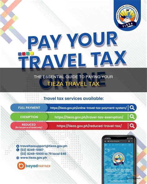 tieza travel tax refund|PHILIPPINE TRAVEL TAX: How to Pay .